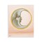 Stupell Industries Moon Face in Circle Wall Plaque Art Design by Elizabeth Medley